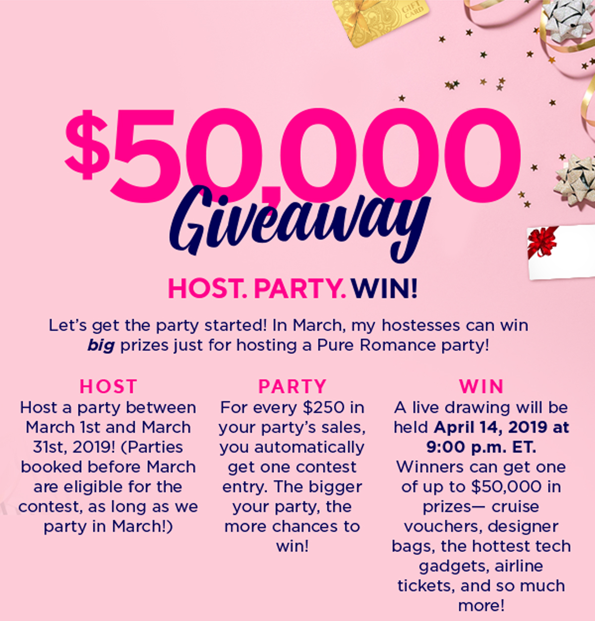 Host. Party. Win!